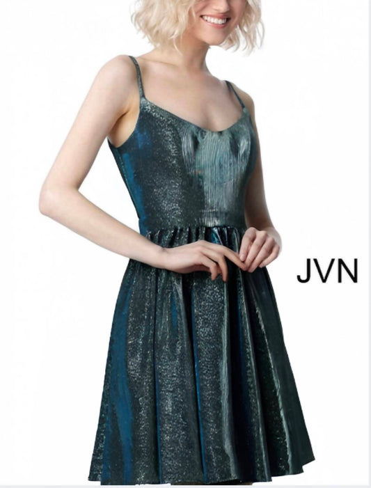 Jovani - Align sugar glitter mini dress