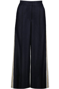 bishop + young Women's Harland Tencel Dress Pant in indigo - women's pants