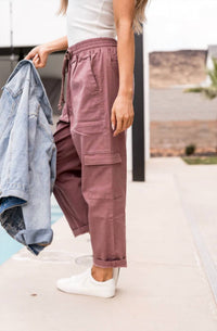 Ampersand Ave - Cargo Crop Pants