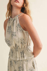Miou Muse - Floral Sleeveless Top