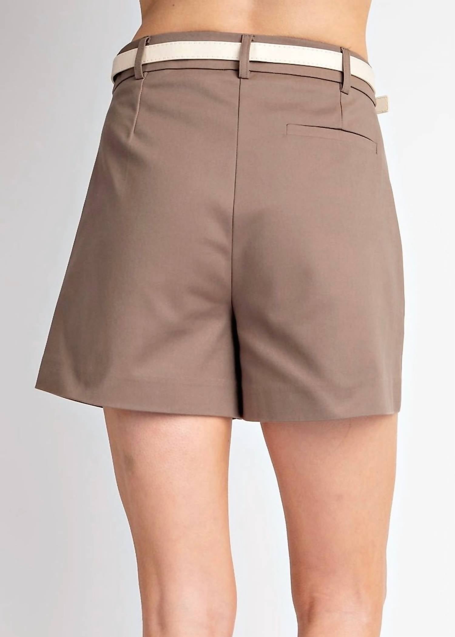 Easel - Stretch Bengaline Shorts