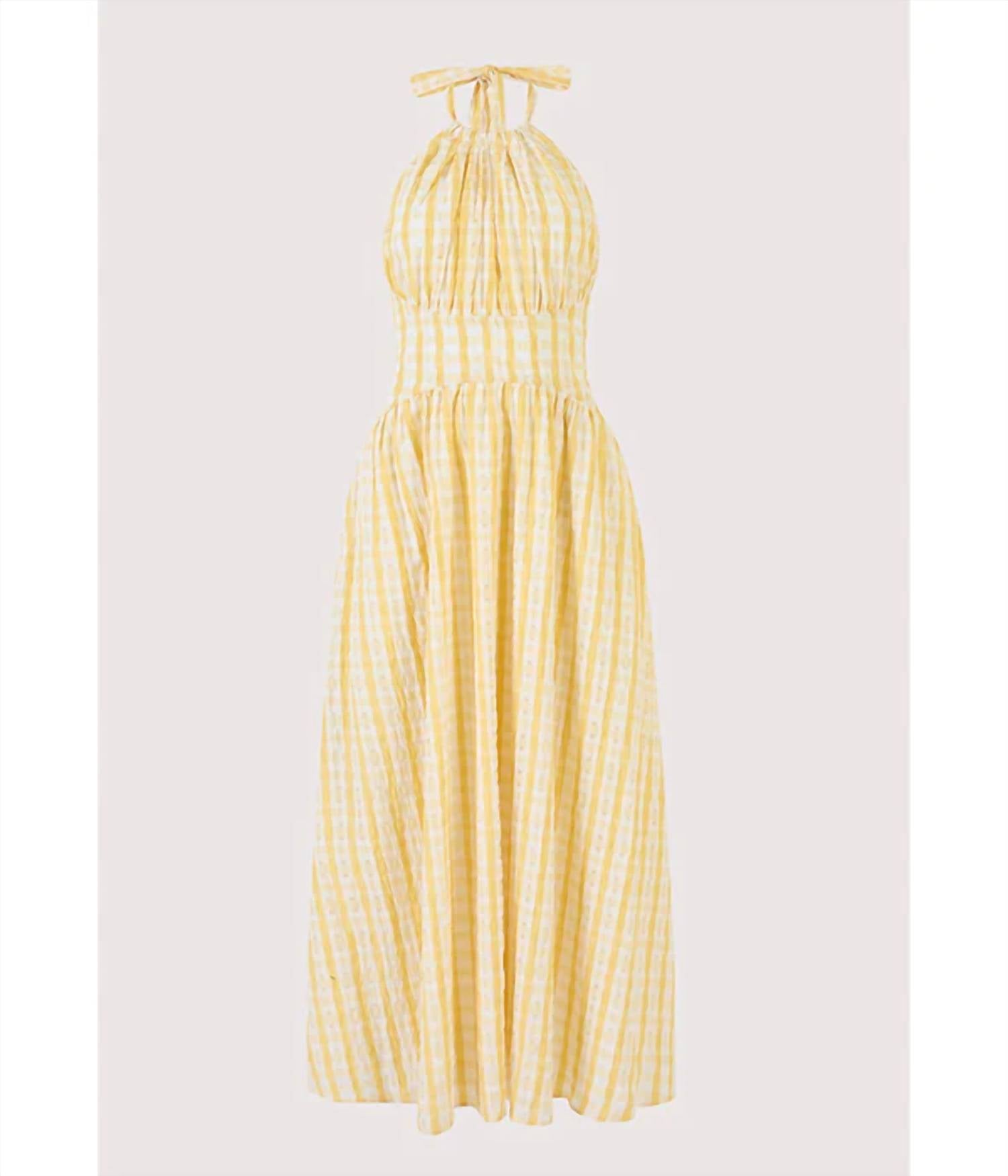 Rosie Assoulin - In The Name Of Love Halter Dress