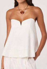 Astr - Talulla Strapless Babydoll Top