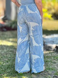 Charlie B - Printed Wide Leg Pants