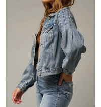 Insane Gene - Puff Sleeve Denim Jacket