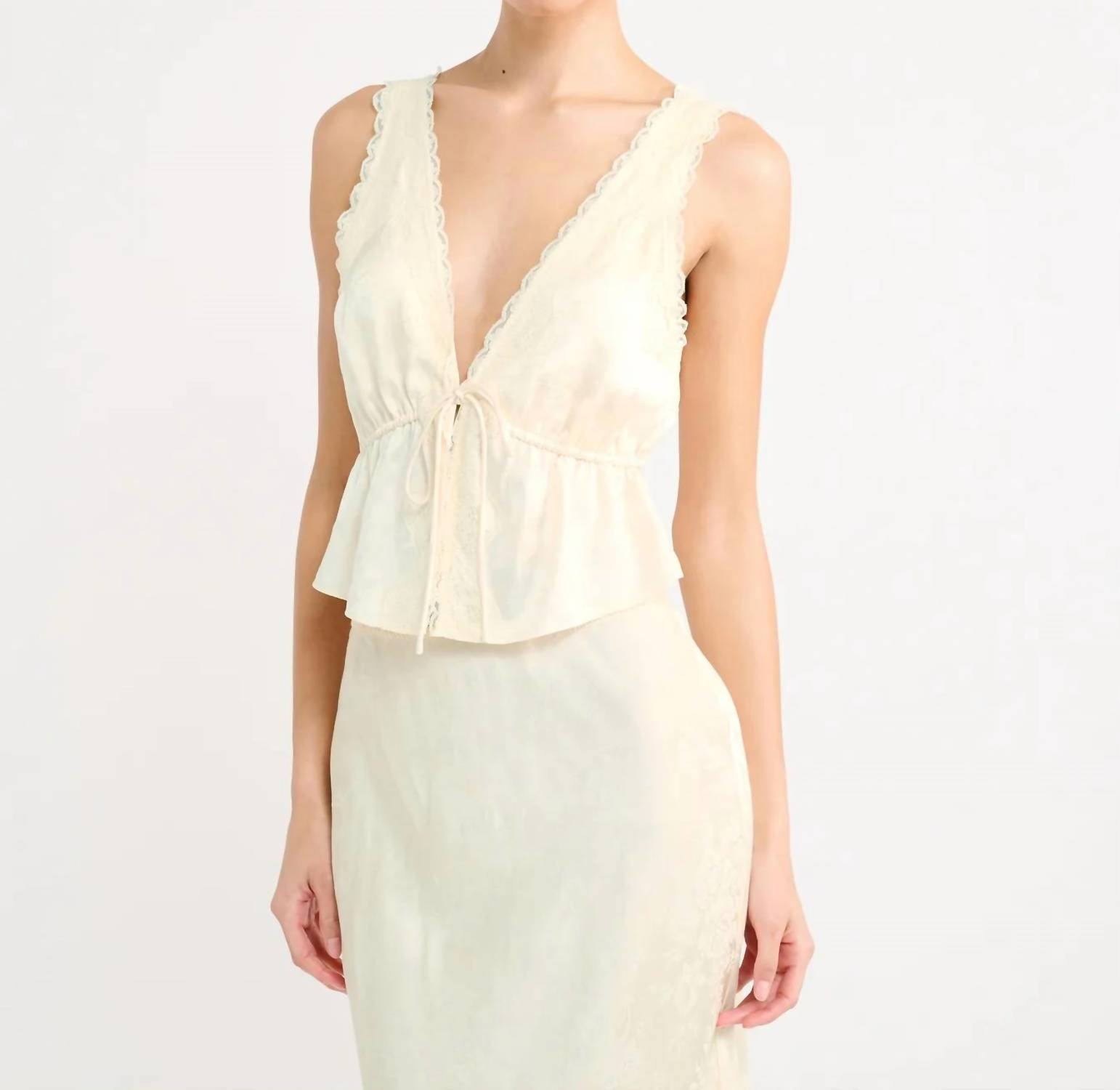 Rumored - Lady Lace Top