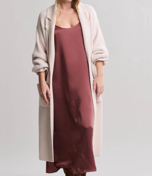 Barefoot Dreams - Cozychic Cotton Rib Long Coat
