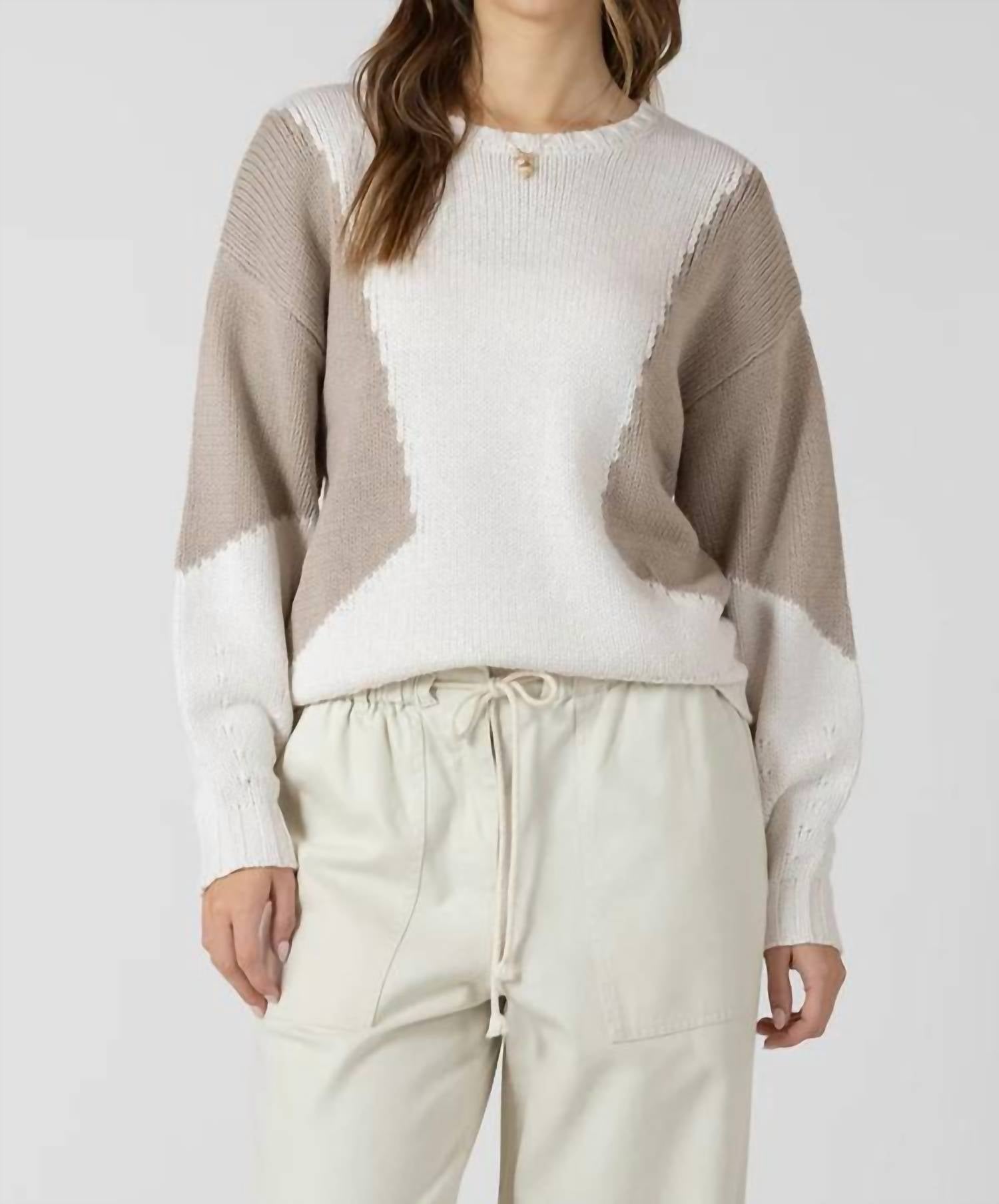 Dex - Long Sleeve Crew Neck Top