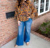Easel - Women's Mirabelle Satin Blouse