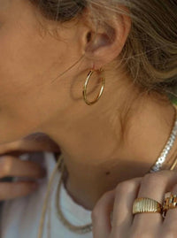 Alchemy & Co - Women's Staple Hoop Earrings