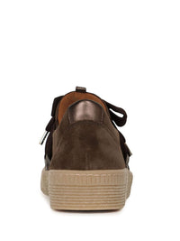GABOR Women's Bow Suede Sneaker in brown - women's sneaker - view 5