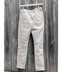 Made In Italy - Women's Italian Crinkle Joggers