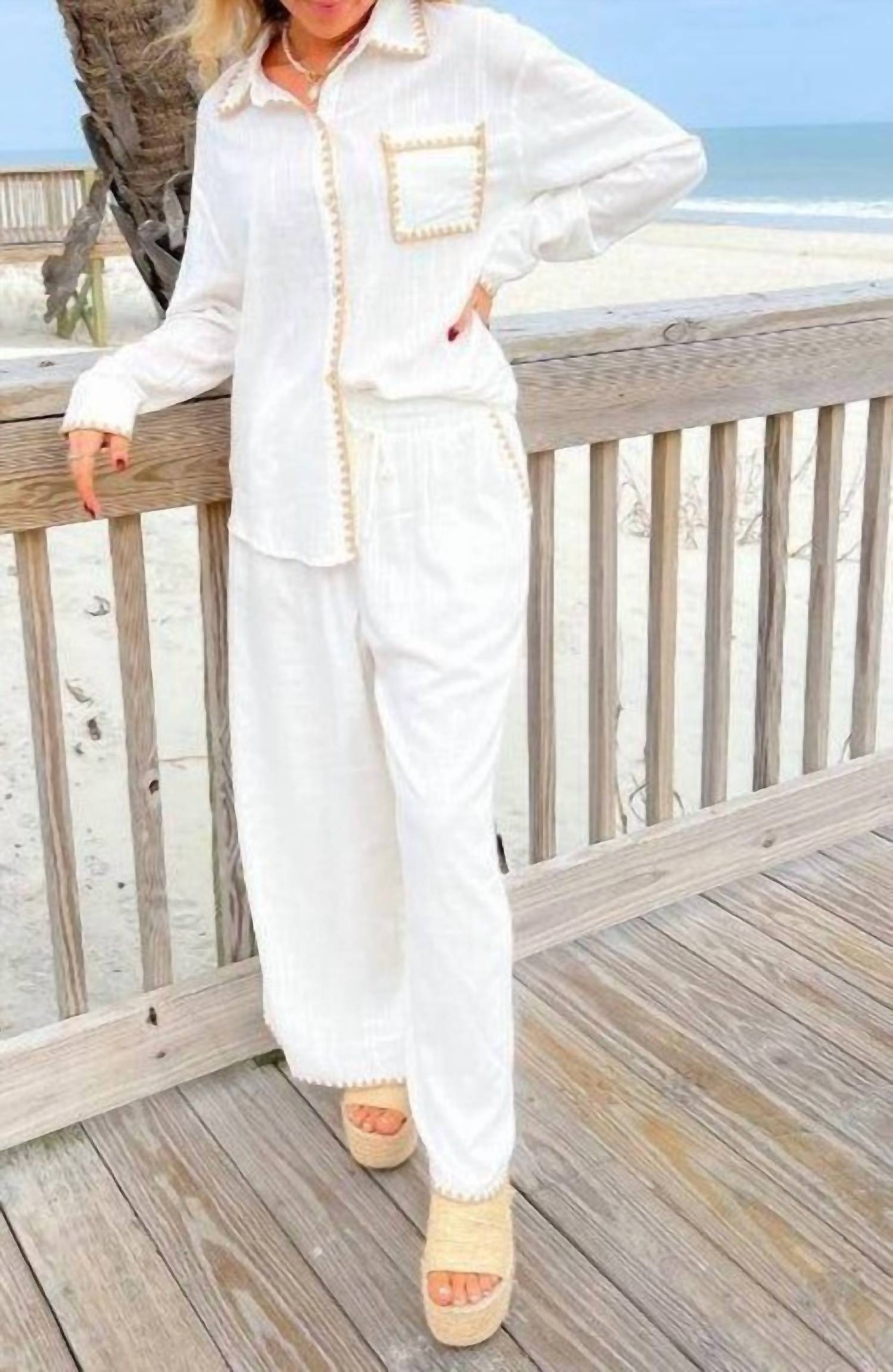 Gilli - Beach Days Linen Set
