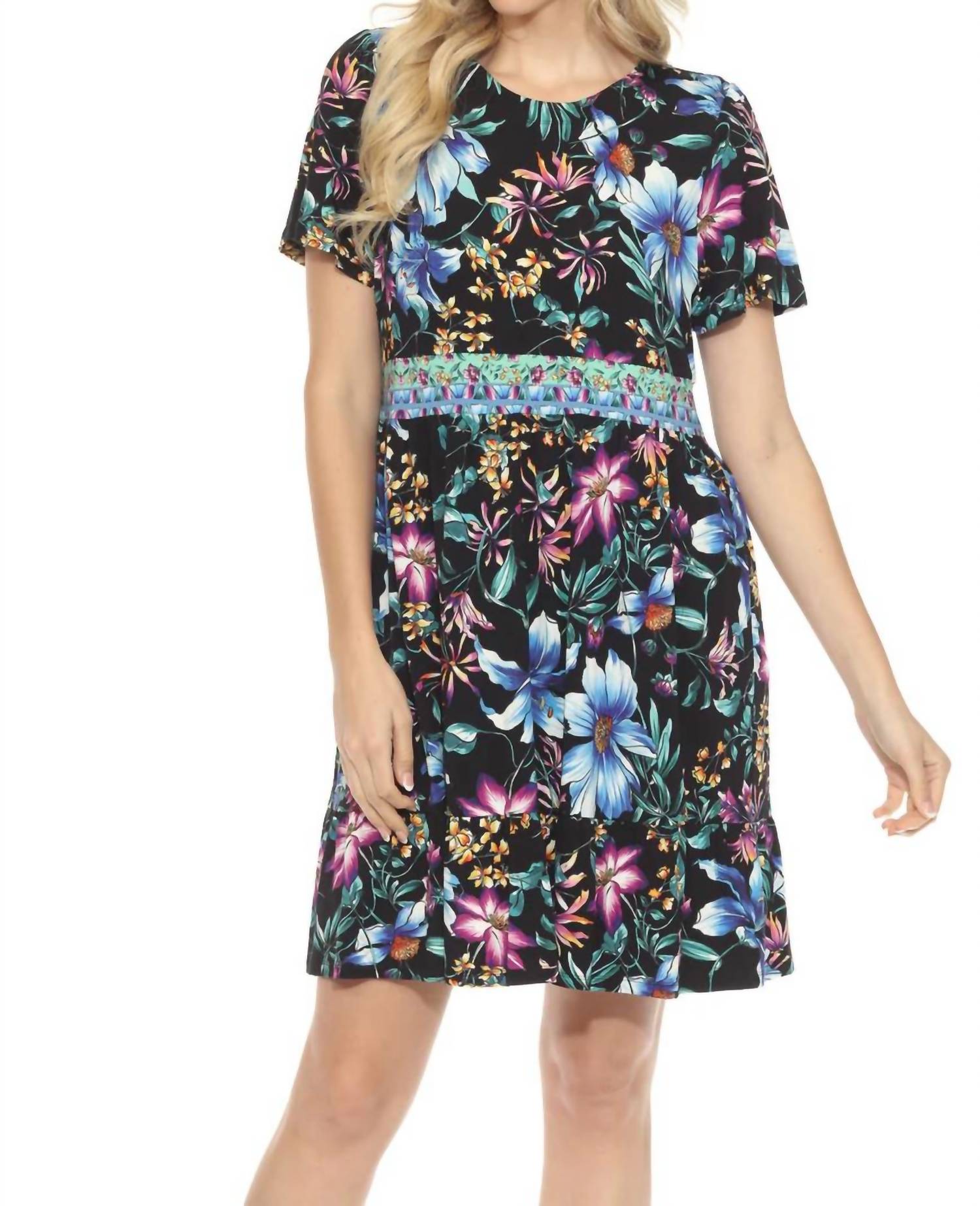 Johnny Was - JANIE FAVORITE KEHOLE TIERED DRESS