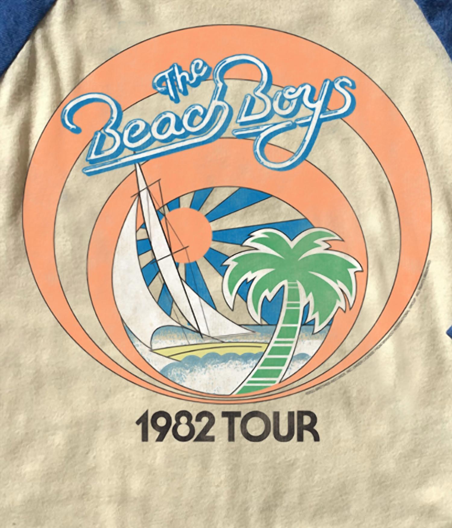 Rowdy Sprout - Kid's Beach Boys Raglan Tee