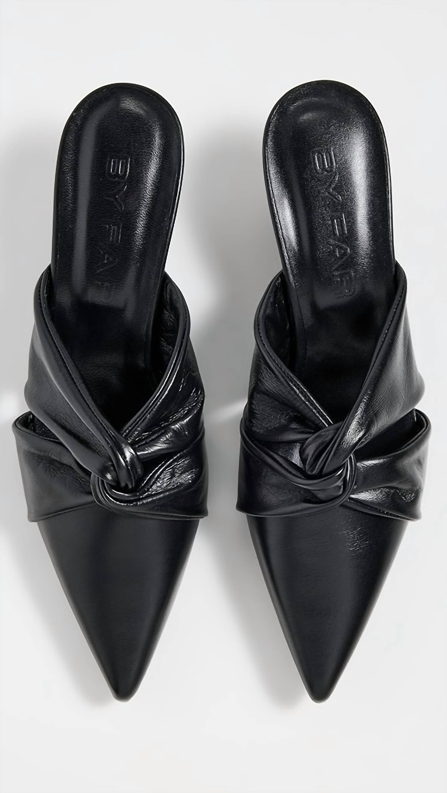 By Far - Women's Leoncia Leather Mules
