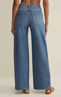 Z Supply - Nova High Rise Wide Leg Denim Pants