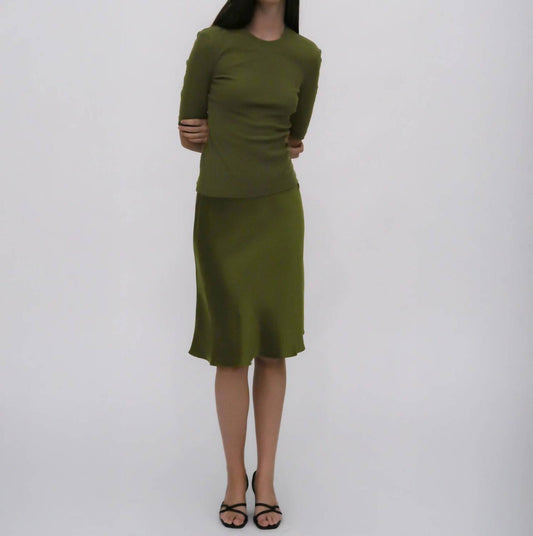 Rosetta Getty - Cropped Sleeve T-shirt