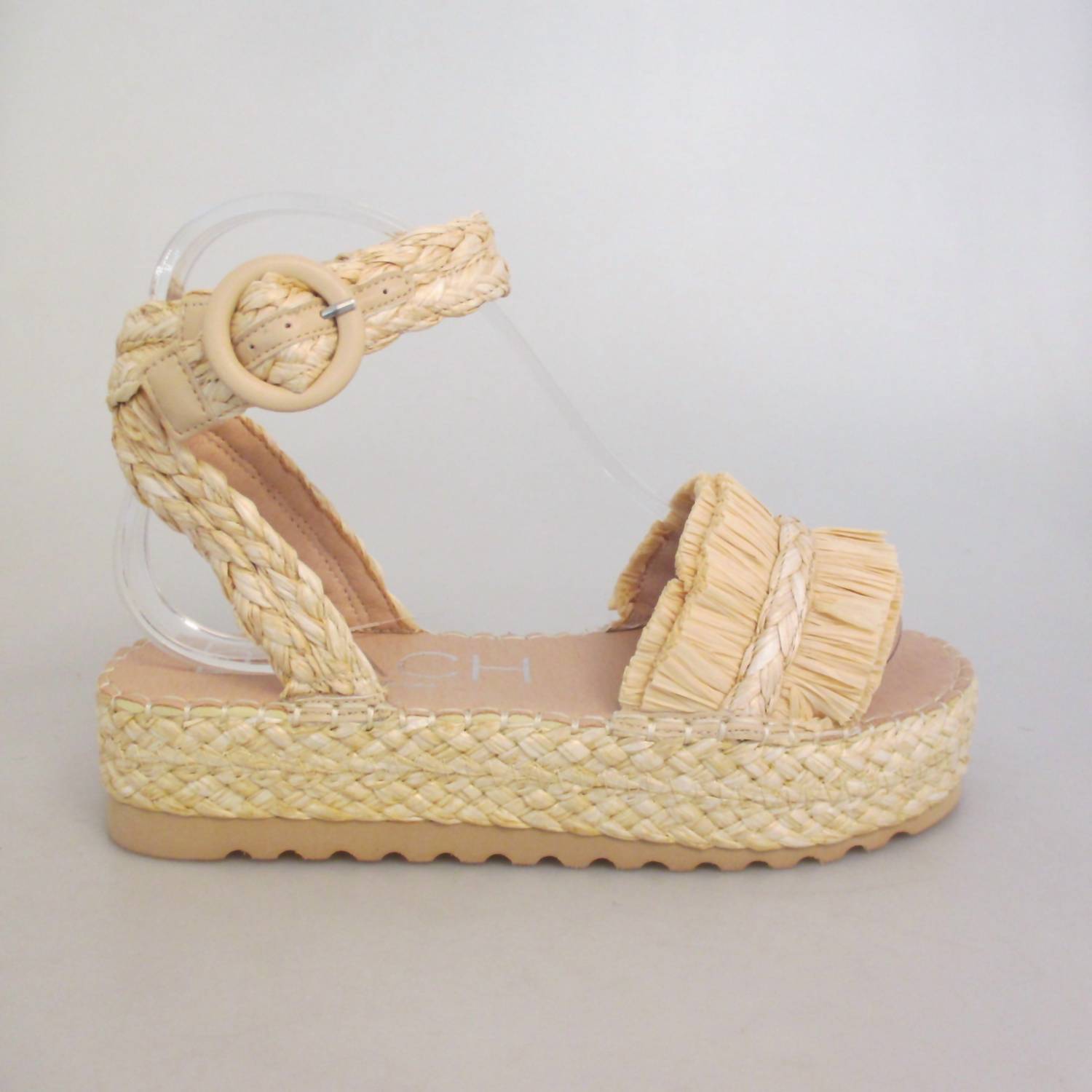 Matisse - Women's Raffia Platform Espadrille Sandal
