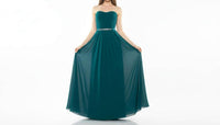 Last Dress - Radiant Elegance Strapless A-line Gown