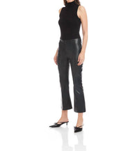 Fifteen Twenty - Sigourney Leather Pintuck Pants
