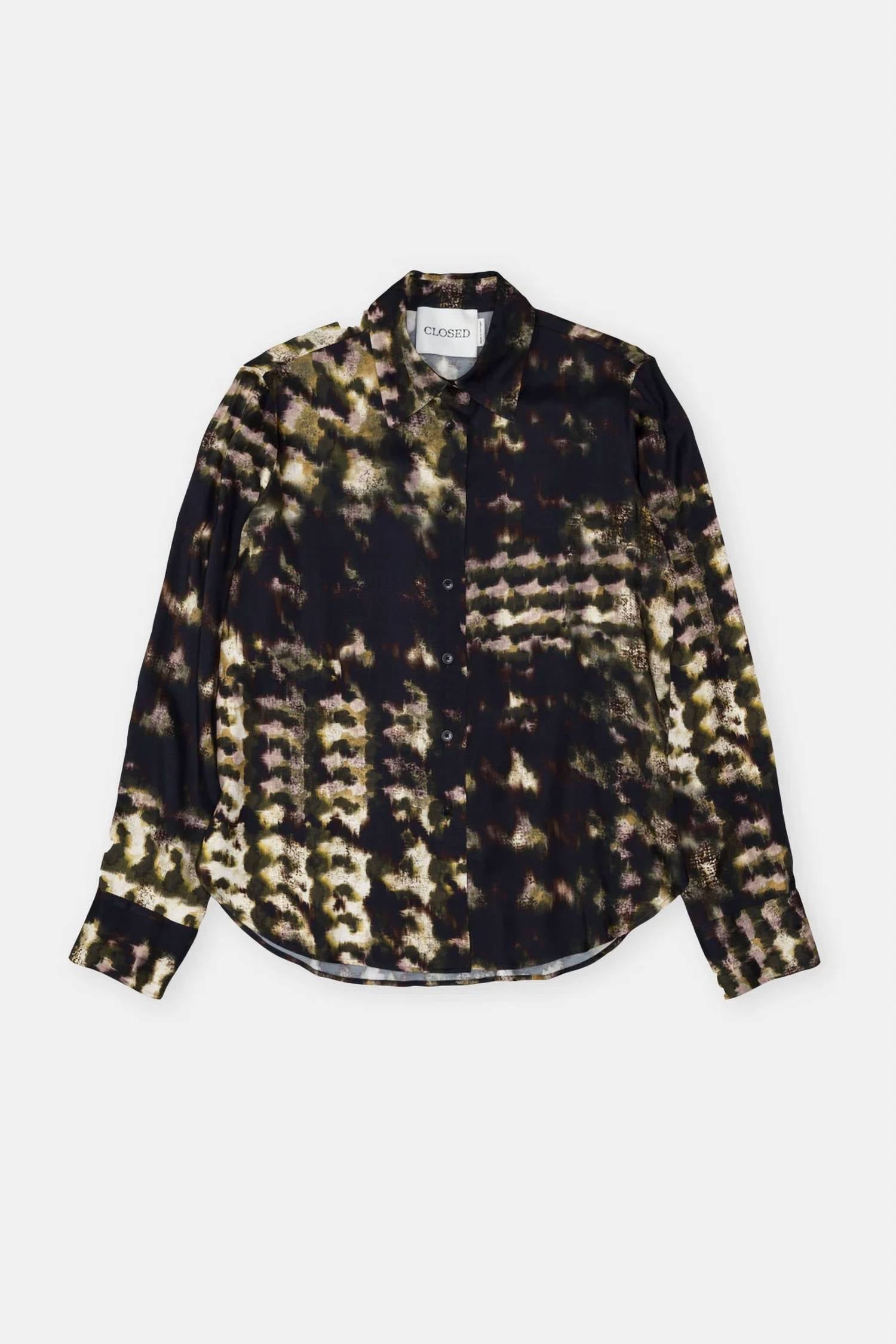 Closed - Straight Cut Button Down Top