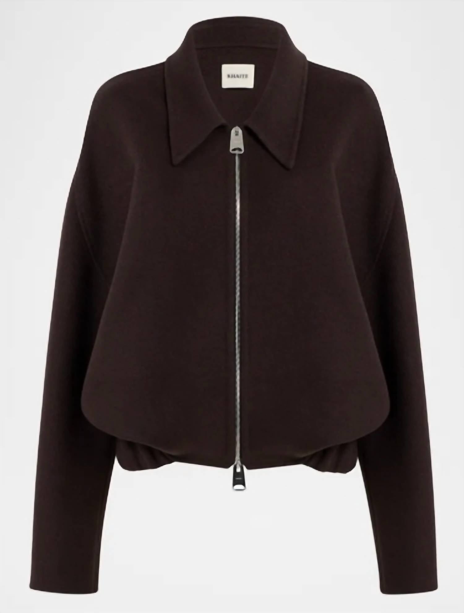 Khaite Women's Odin Jacket in dark brown - women's jacket