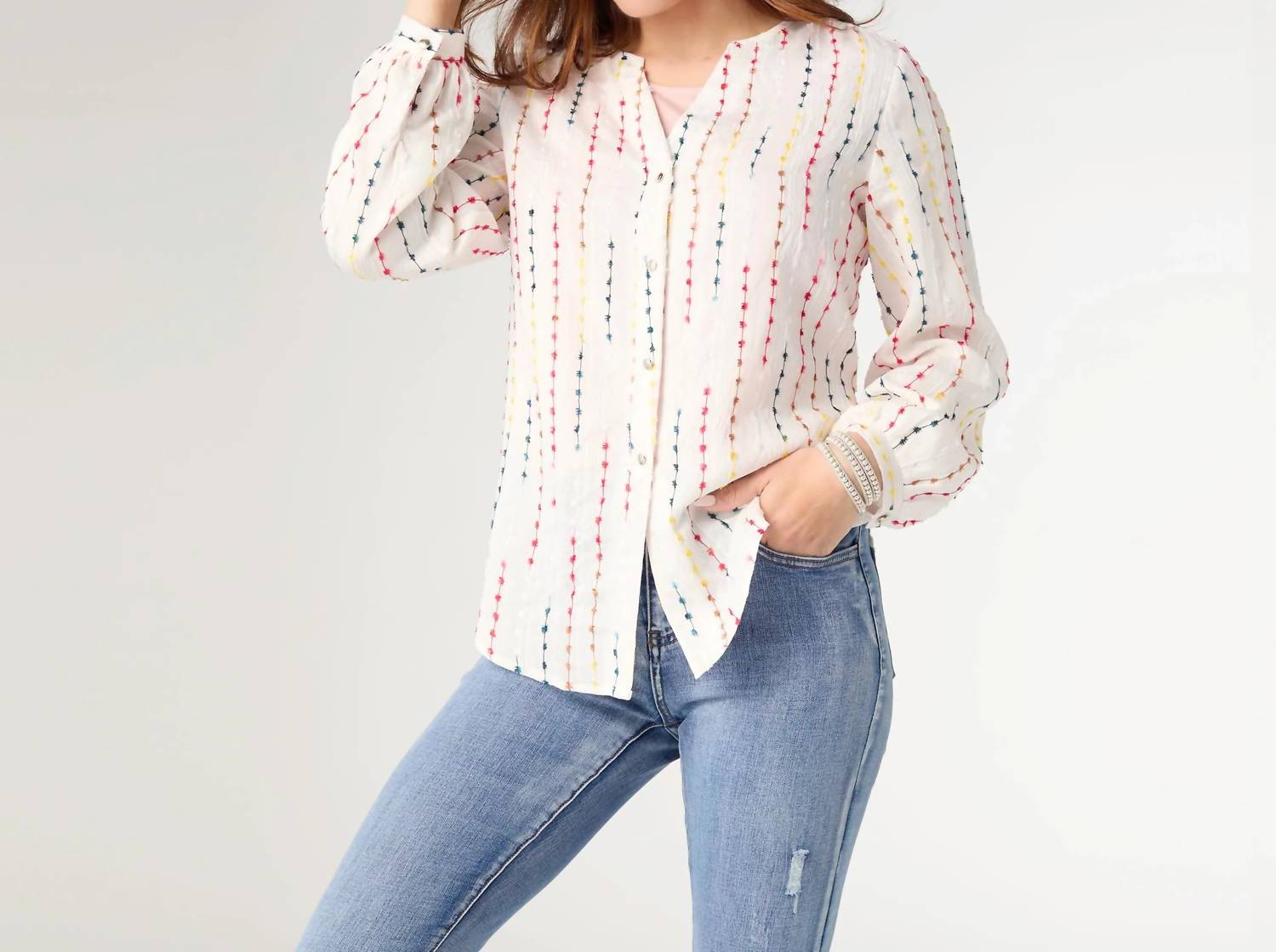 Coco + Carmen - Abi V-Neck Top
