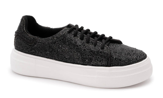 Corkys Footwear - Women's Bedazzle Rhinestone Sneaker