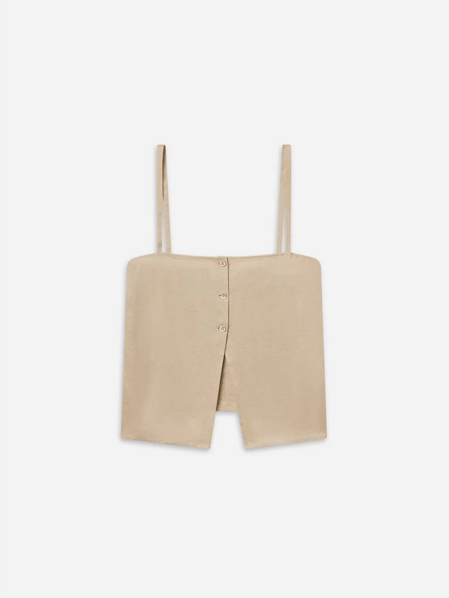 Frame - Linen Button Cami