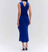 Patbo - Metallic Jersey Sleeveless Midi Dress