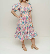 Pinch - Geometric Midi Dress