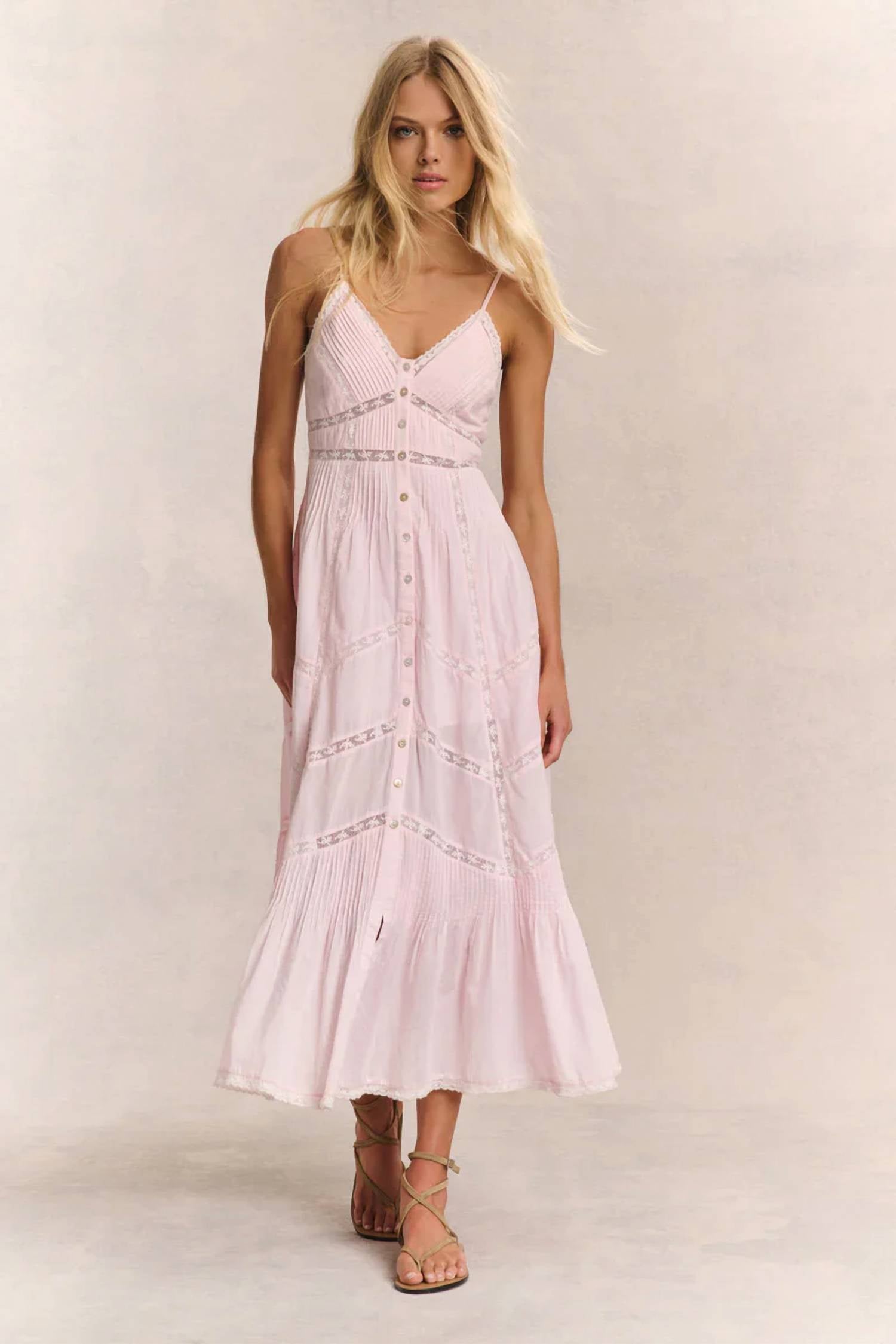 Loveshackfancy - Esilda Heritage Cotton Midi Dress
