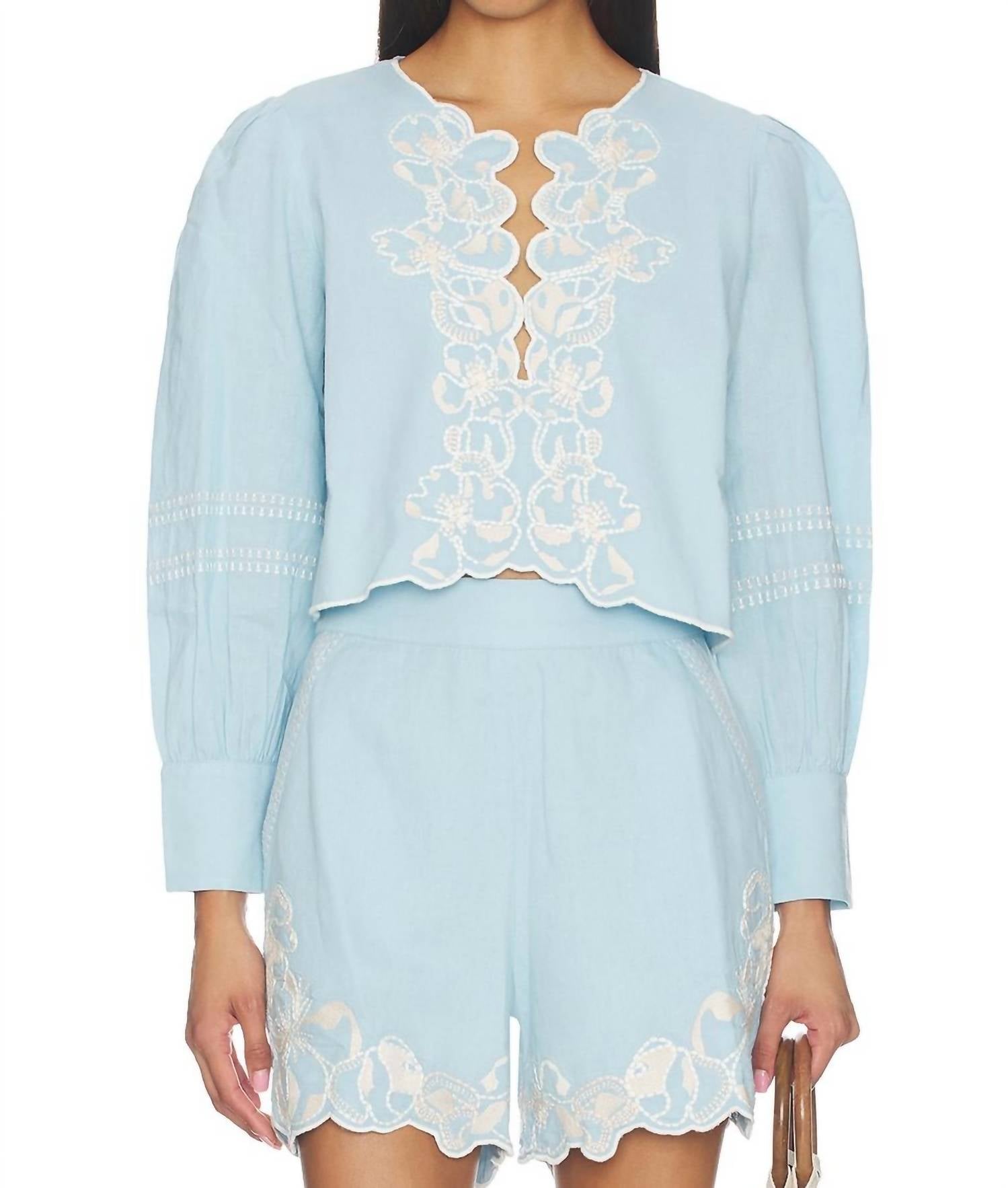 Cleobella - Manon Embroidered Blouse