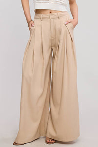 Mimosa - Sloan Wide Leg Pleated Trousers