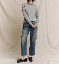 The Great. - Turtleneck Long Sleeve Knit Tee