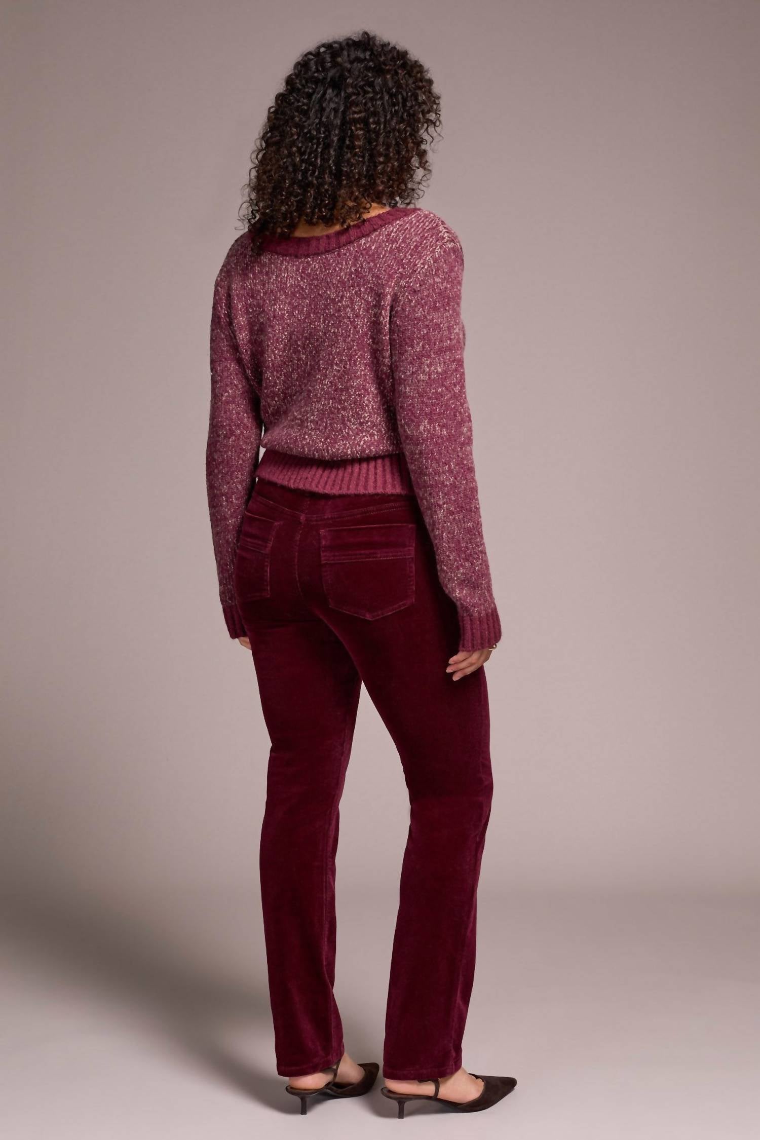 Tribal - Straight Leg Stretch Corduroy Pant