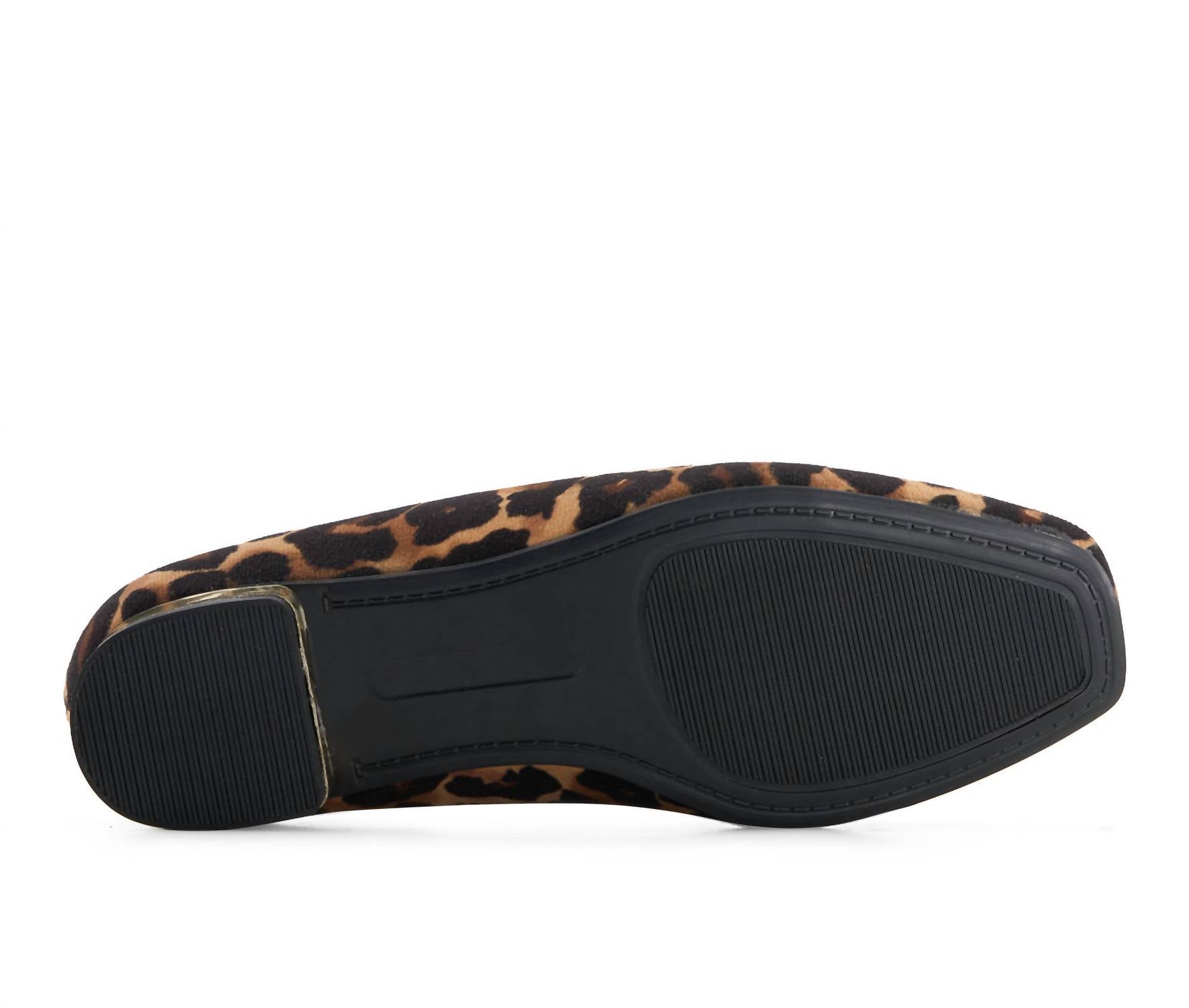 Andrea - Women's Dama Animal Print Ballet Flats