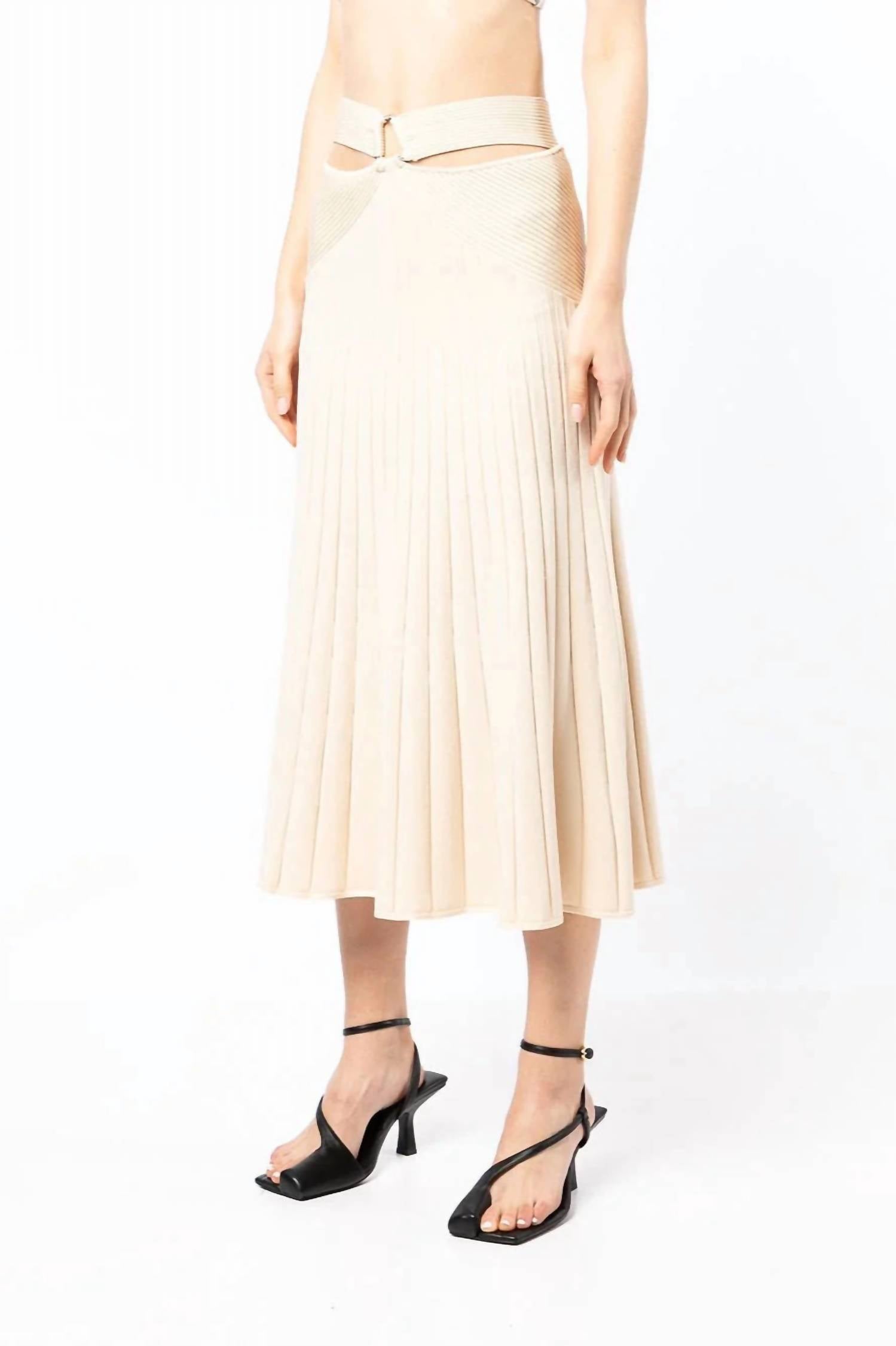 Jonathan Simkhai - Arabella Rib Skirt