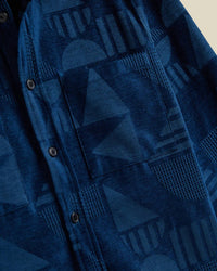 Portuguese Flannel - Men's Geometric Chenille Shirt