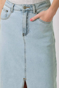 Mystree - Front Slit Skirt