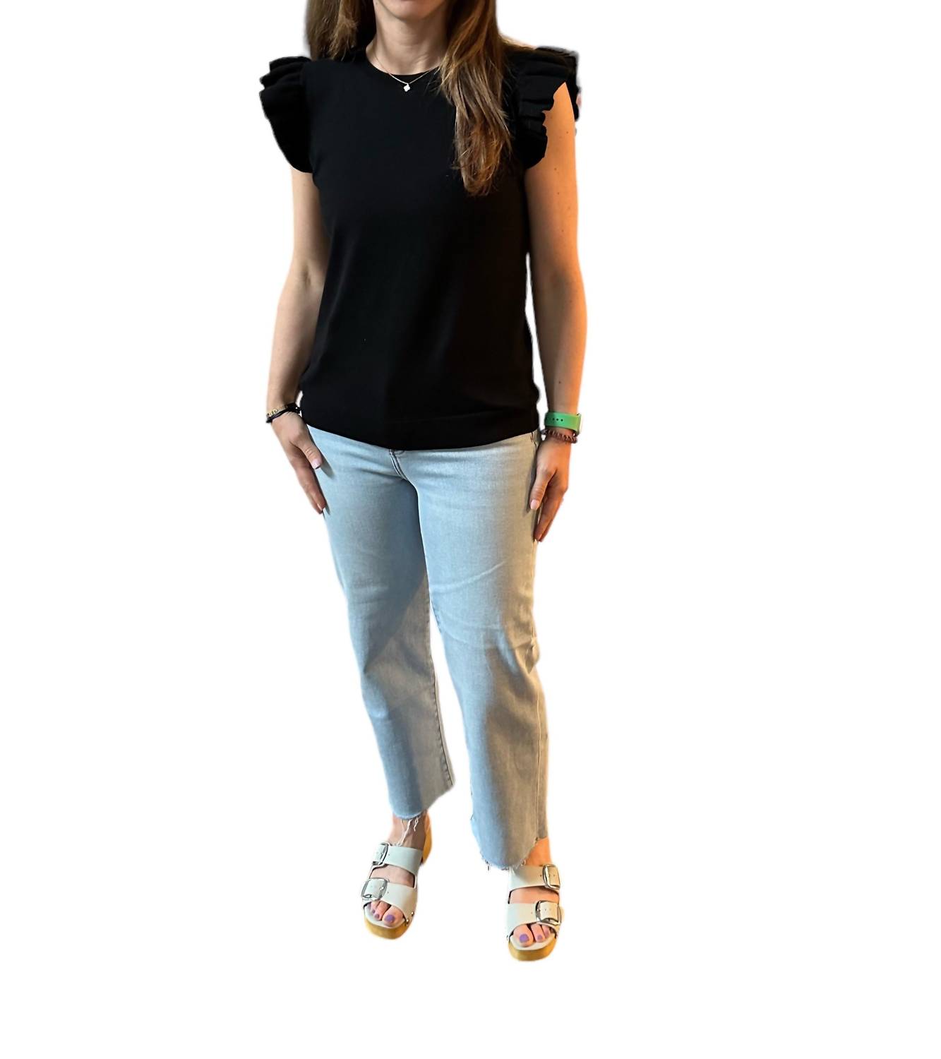 J. Society - Ruffle Tank Top