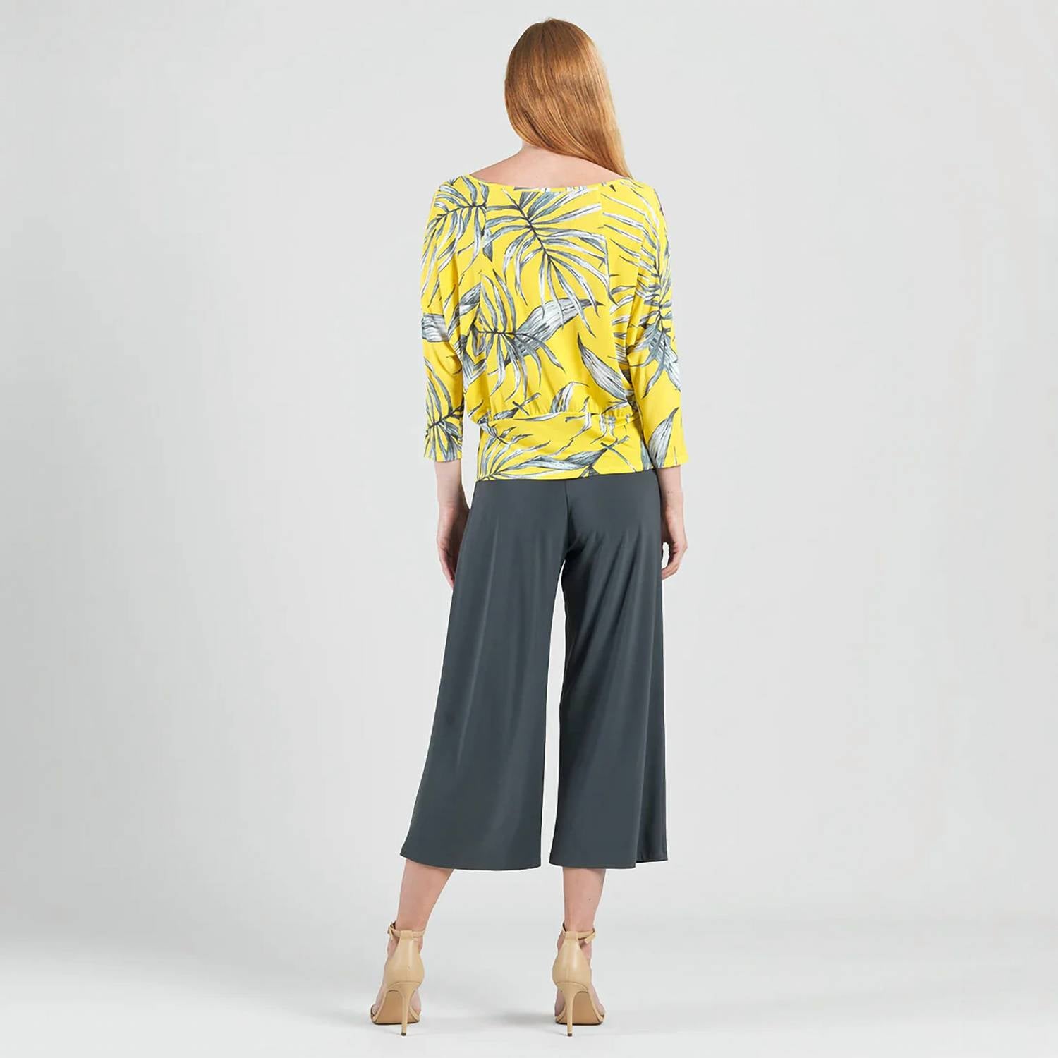 Clara Sun Woo - Open Shoulder Blouson Waist Top