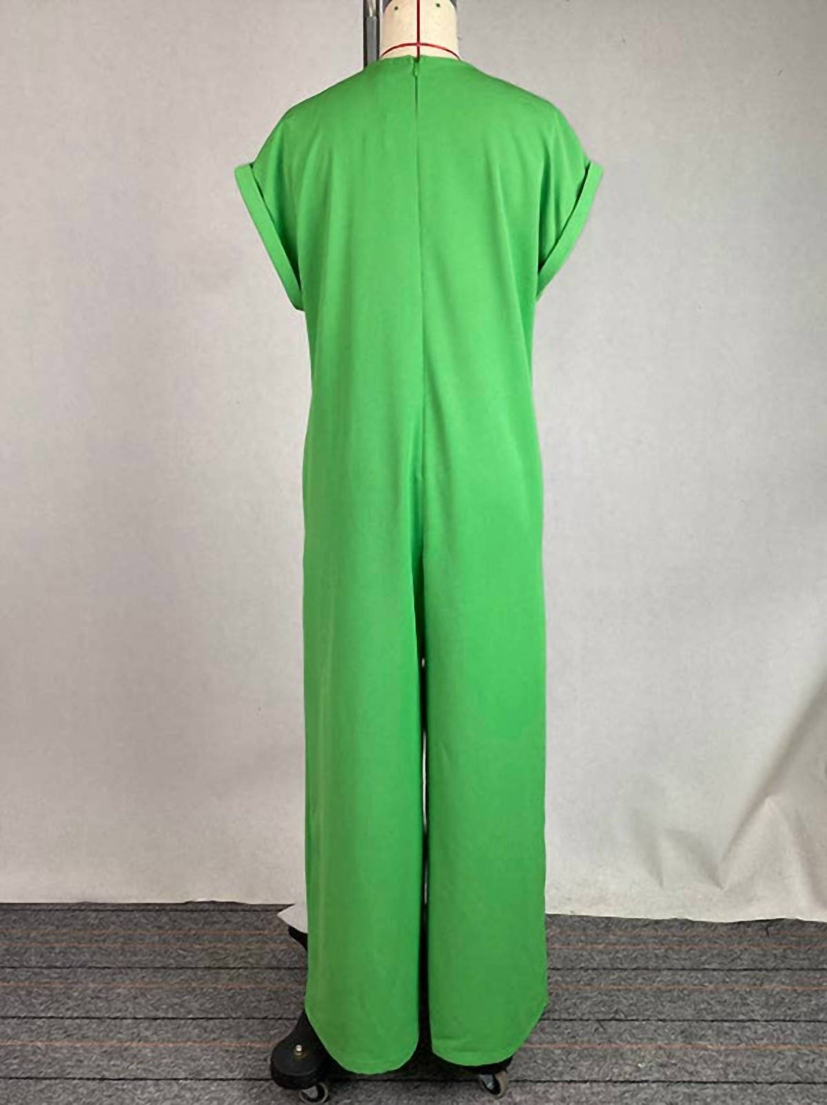 Uzwholesale - Wide Leg Pocket Jumpsuit