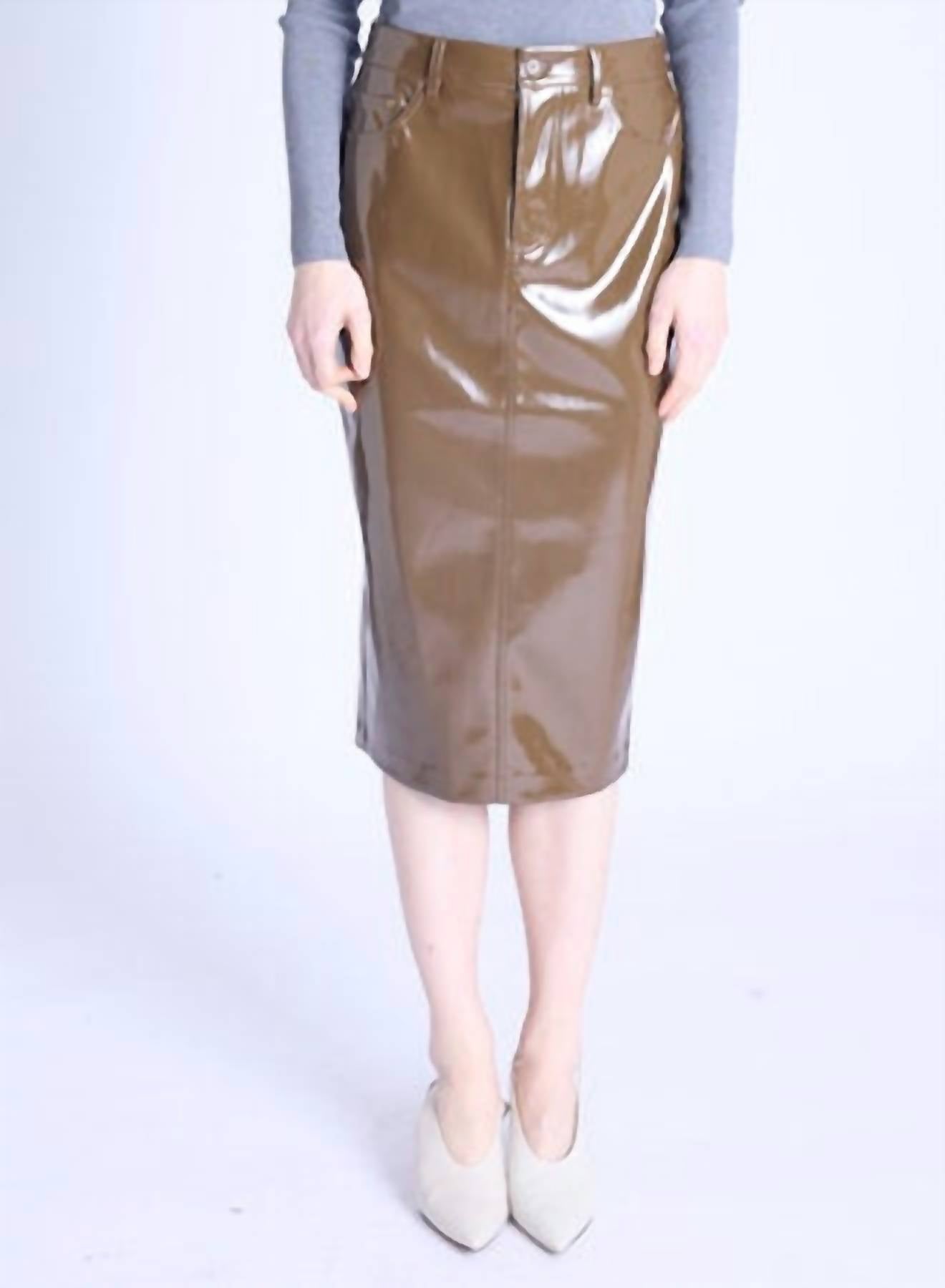 Berenice - Liquid Pencil Skirt