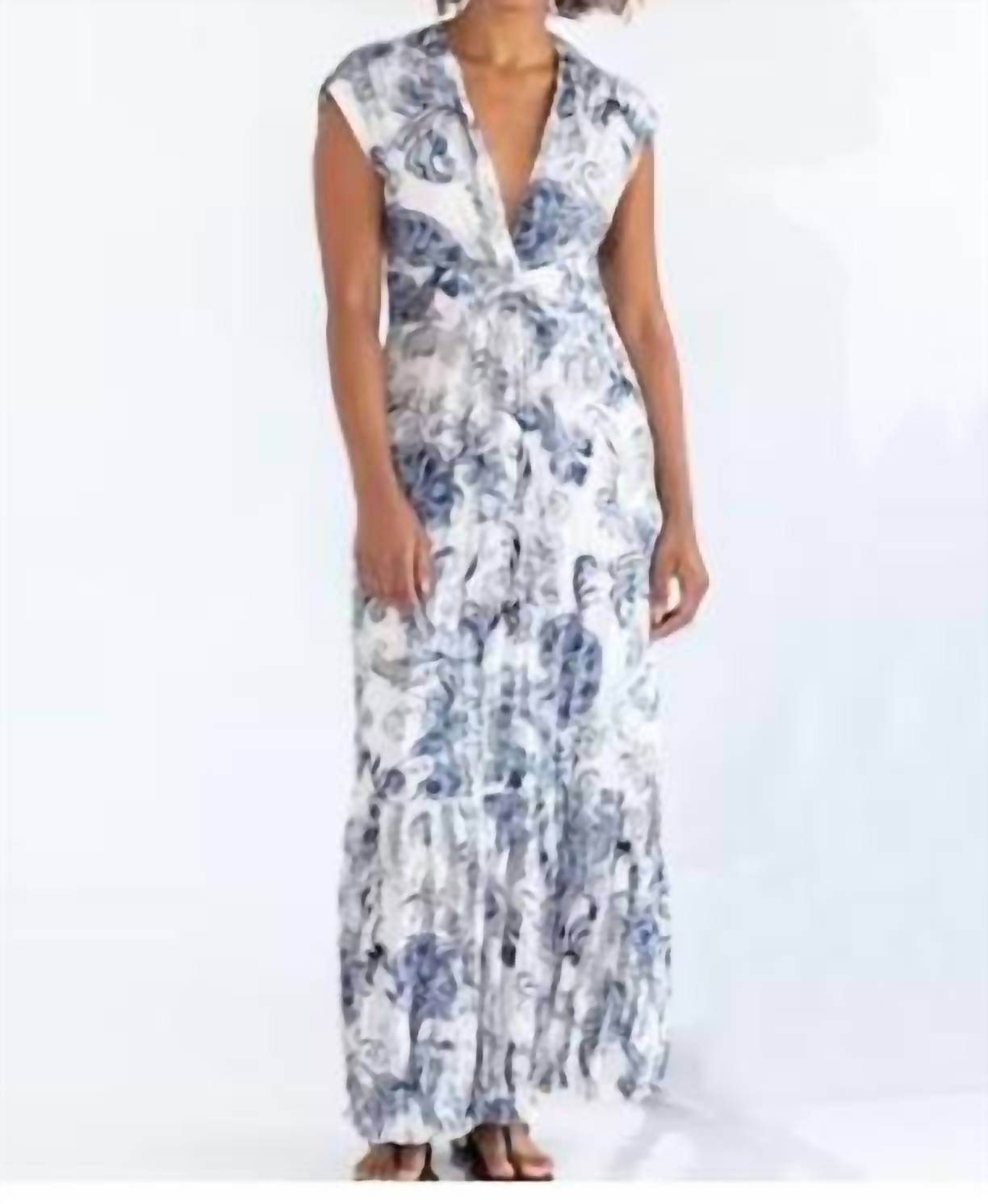 Go By Go Silk - CRINKLE CUT TWIST DRESS