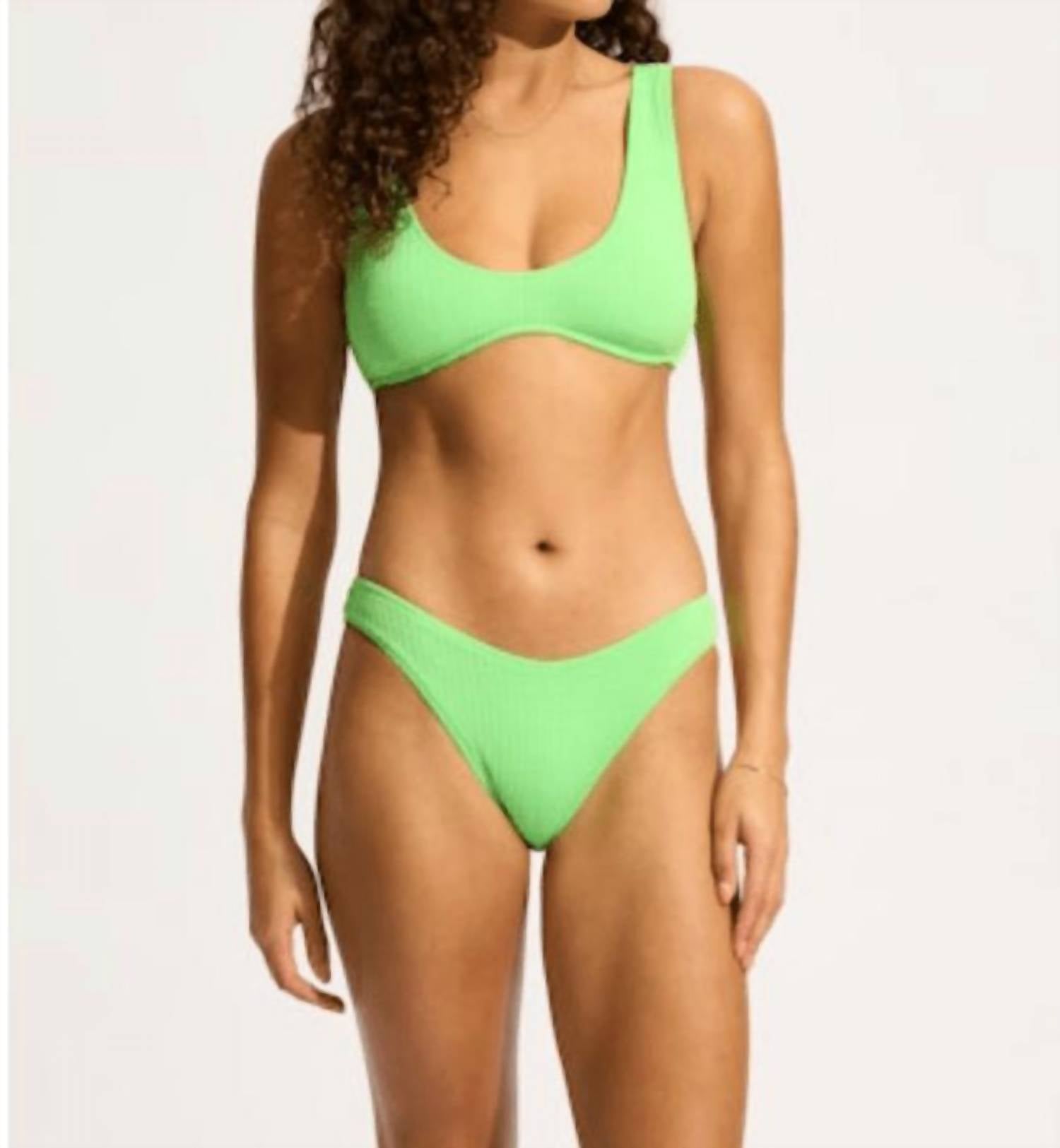 Seafolly - Sea Dive Multi Fit Longline Bikini Top