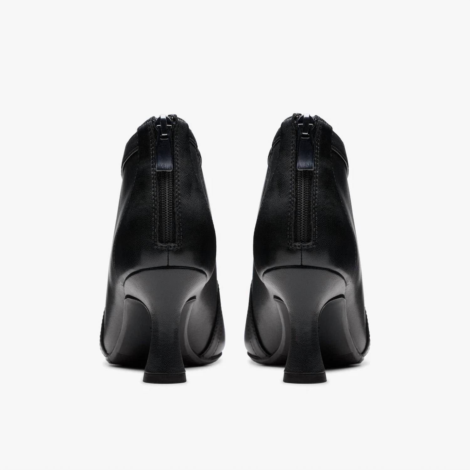 Clarks Women's Kataleyna Sol Leather Ankle Boots in black - women's shoe - alternate view