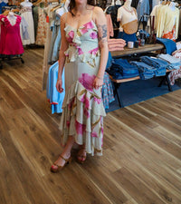 Steve Madden - CIARA MAXI DRESS WITH LAYERED BOTTOM