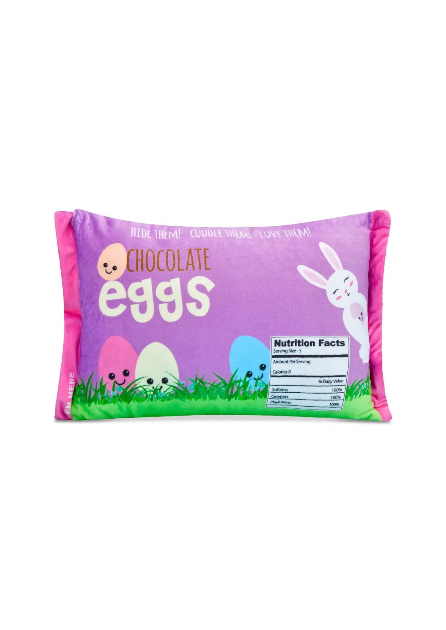 iScream Kids Chocolate Easter Egg Buddies Packaging Fleece Plush in multi - kids' item - view 4